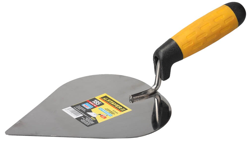 Кельма STAYER Professional сердце, нерж. полотно, 2-х комп. рукоятка, 185x150мм 08293