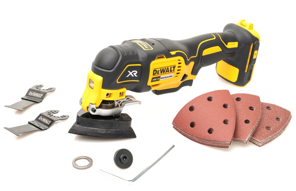 Аккумуляторный многофункциональный инструмент DEWALT DCS355N-XJ