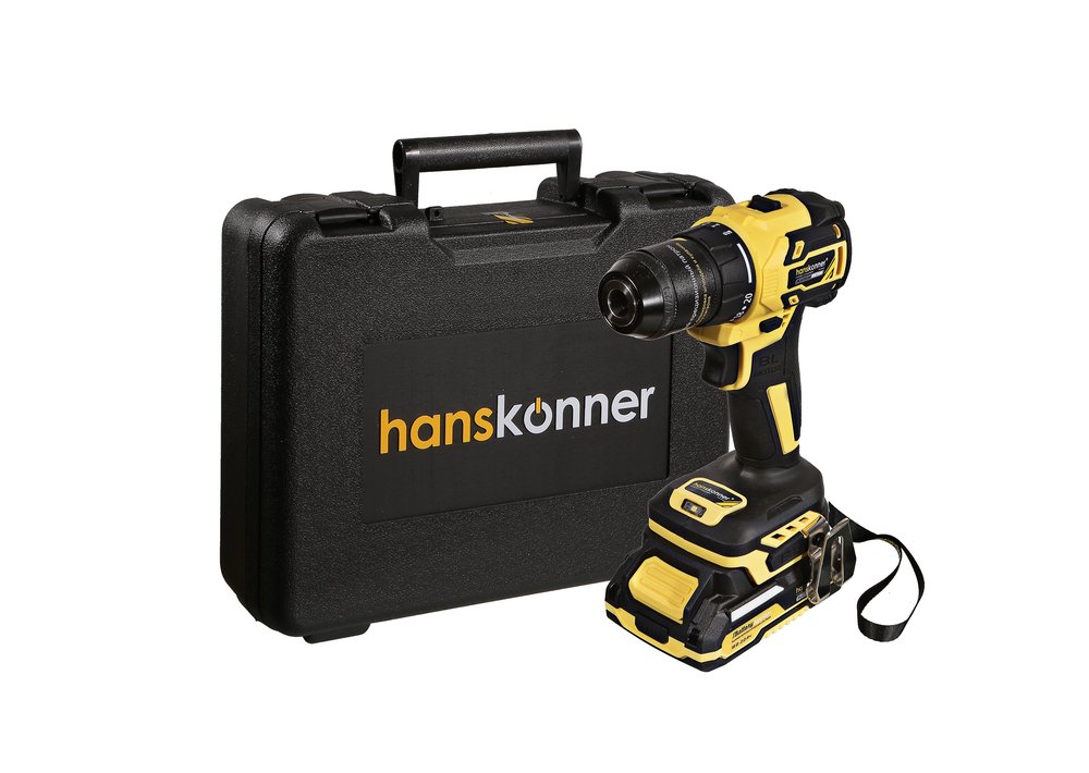 Аккумуляторная дрель Hanskonner б/щ 1BatterySystem HCD2065C