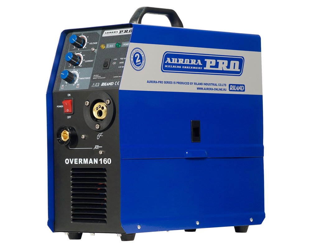 Инверторный сварочный полуавтомат Aurora PRO OVERMAN 160 Mosfet 13710