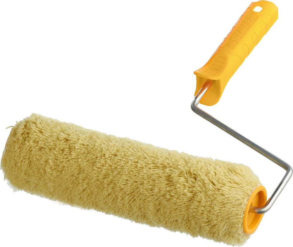 Малярный валик Stayer SYNTEX 40, 240 мм, d=40 мм, ворс 18 мм, ручка d=6 мм, 0319-24_z01