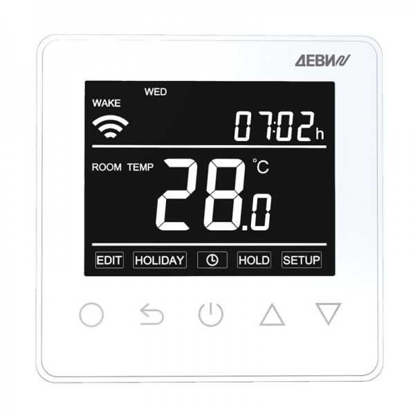 Терморегулятор ДЕВИ Prime c Wi-Fi, с комбинацией датчиков, белый, 16А 140F1141R