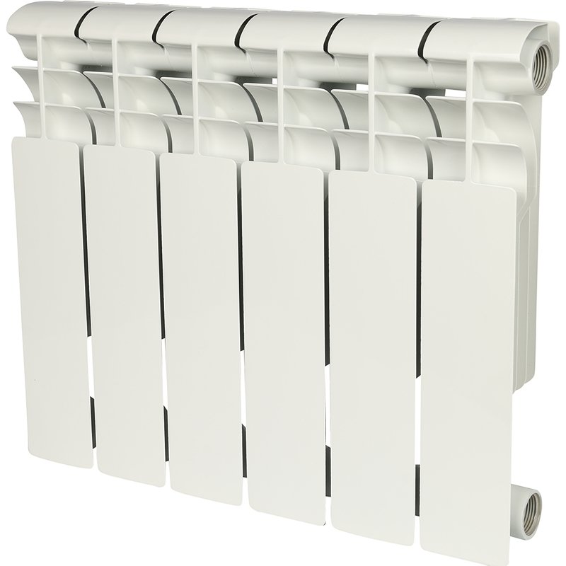 Биметаллический радиатор ROMMER Profi BM 350 BI350-80-80-130 6 секций RAL9016 86630