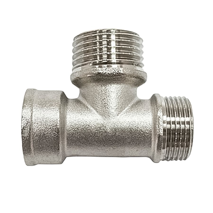 Тройник STI 1/2' В-Н-Н никелированный 3507