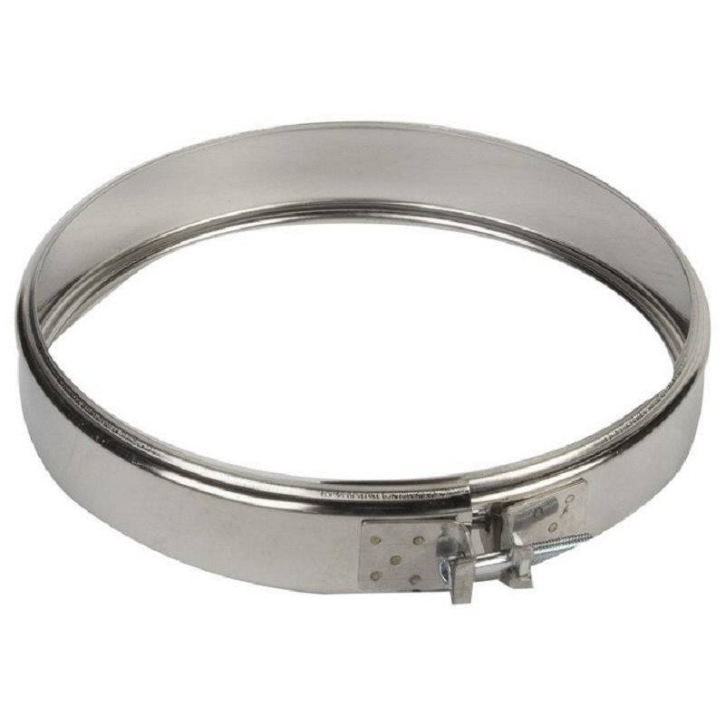 Хомут обжимной Ferrum 0.5 мм, ф150 f4909