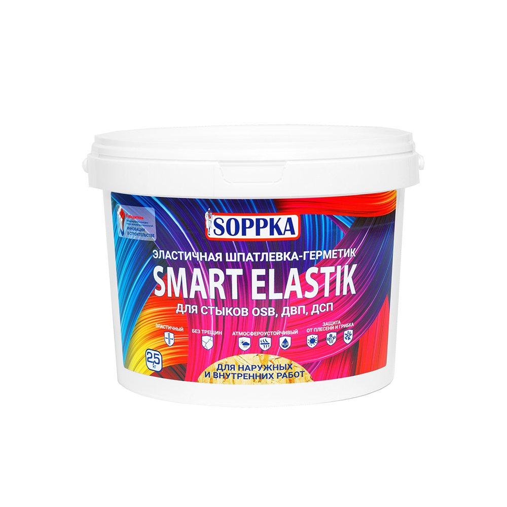 Строительный герметик для плит OSB SOPPKA SMART ELASTIK 2,5 кг СОП-Шов2,5