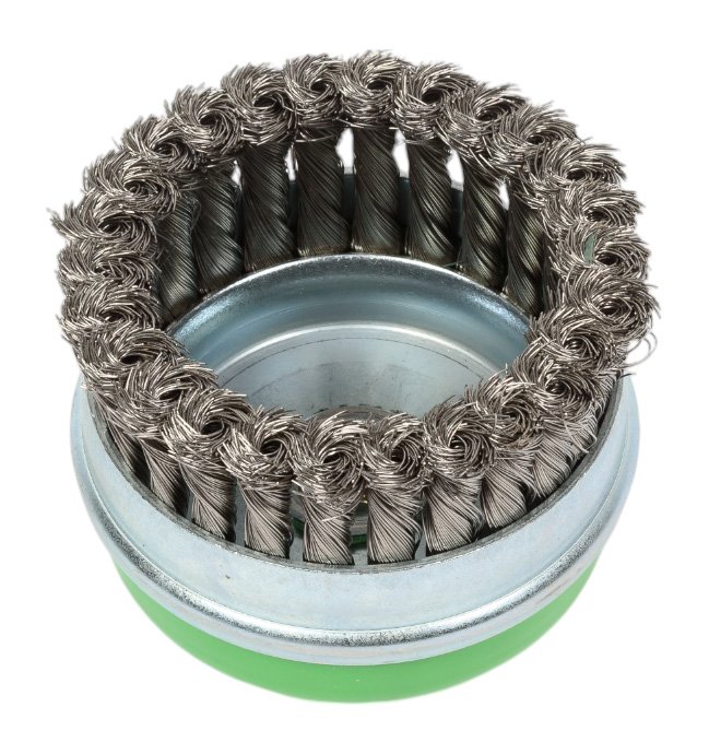 Щетка чашечная (100 мм, М14) витая INOX Bosch 2608622105