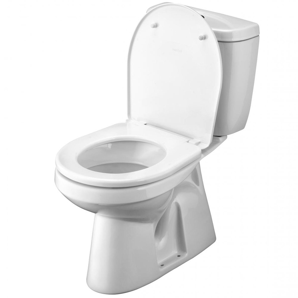 Унитаз-компакт Santek 'Анимо' пол станд, 2-реж., дюро softclose 00037056 1WH302136