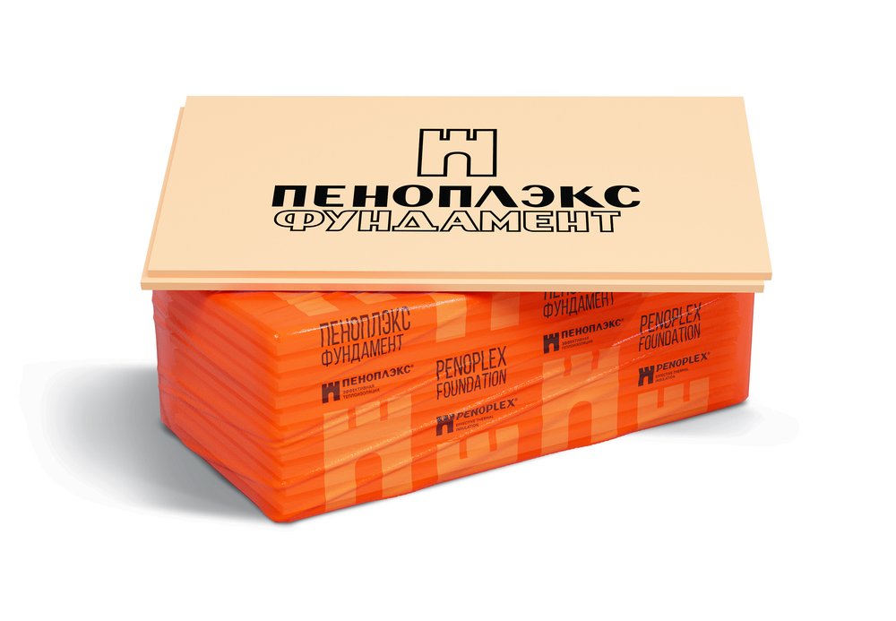Экструдированный пенополистирол PENOPLEX Фундамент 100x585x1185 мм, упаковка 4 шт. TU0-0002287