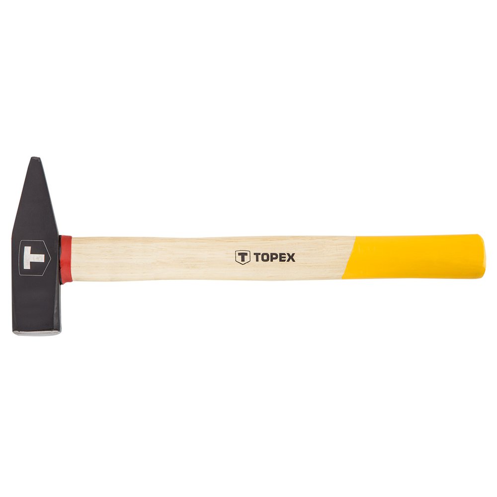 Столярный молоток TOPEX с рукояткой из ясеня, 500 г 02A405