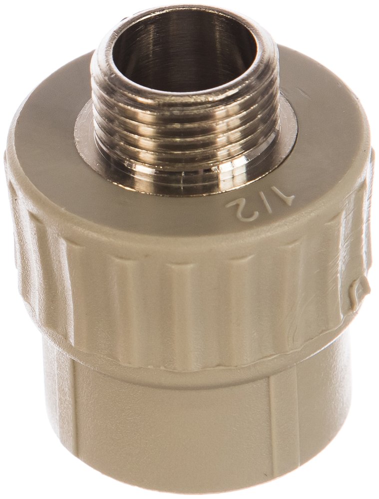 Муфта комбинированная с наружной резьбой VALFEX PP-R серая, 25 мм х1/2' 10130125Г 127-0361