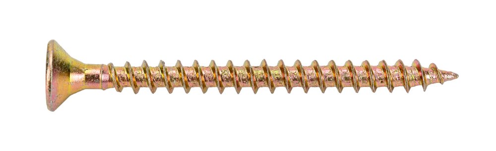 Шуруп крепежная техника желтый цинк, 4,0x45 50 шт. 11346
