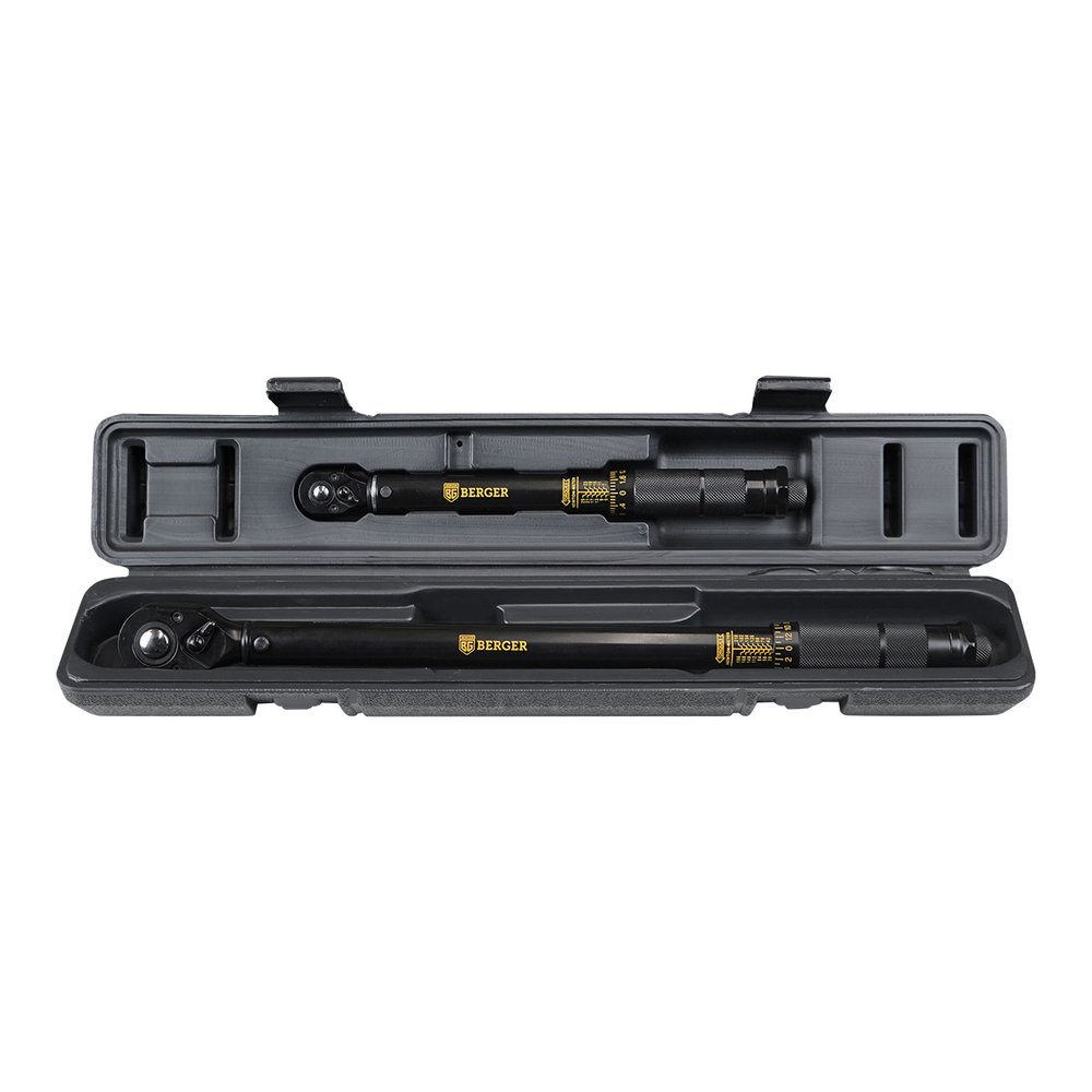 Набор динамометрических ключей, 2 предмета Berger BG BG2163 1/2 28-210Nm+1/4 5-25Nm