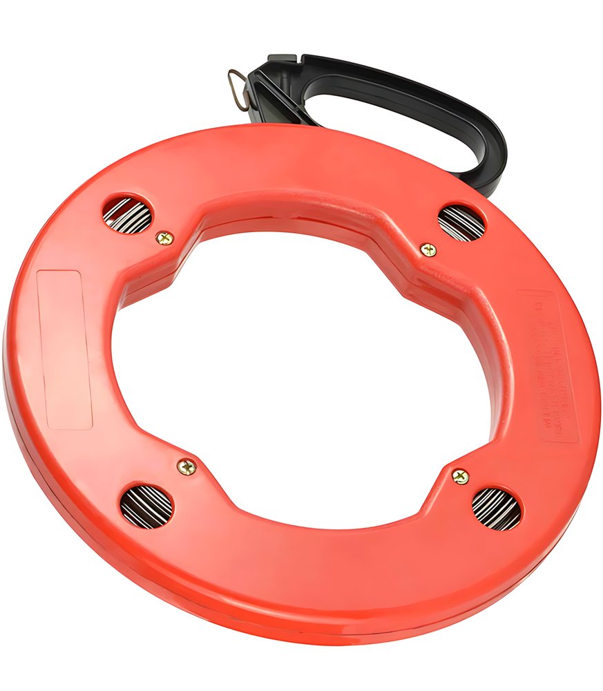Стальной зонд для протяжки кабеля Electraline малый, 30м, 3x1,3мм 61063
