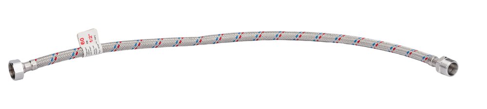 Гибкая подводка для воды (60 см, 1/2', гайка-штуцер) VALTEC VTf.002.IS.0404060