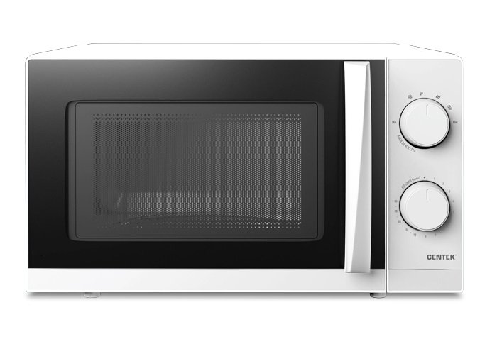Микроволновая печь Centek СВЧ 700W 20 л, открывание дверцы ручкой, таймер 30 мин CT-1571 White