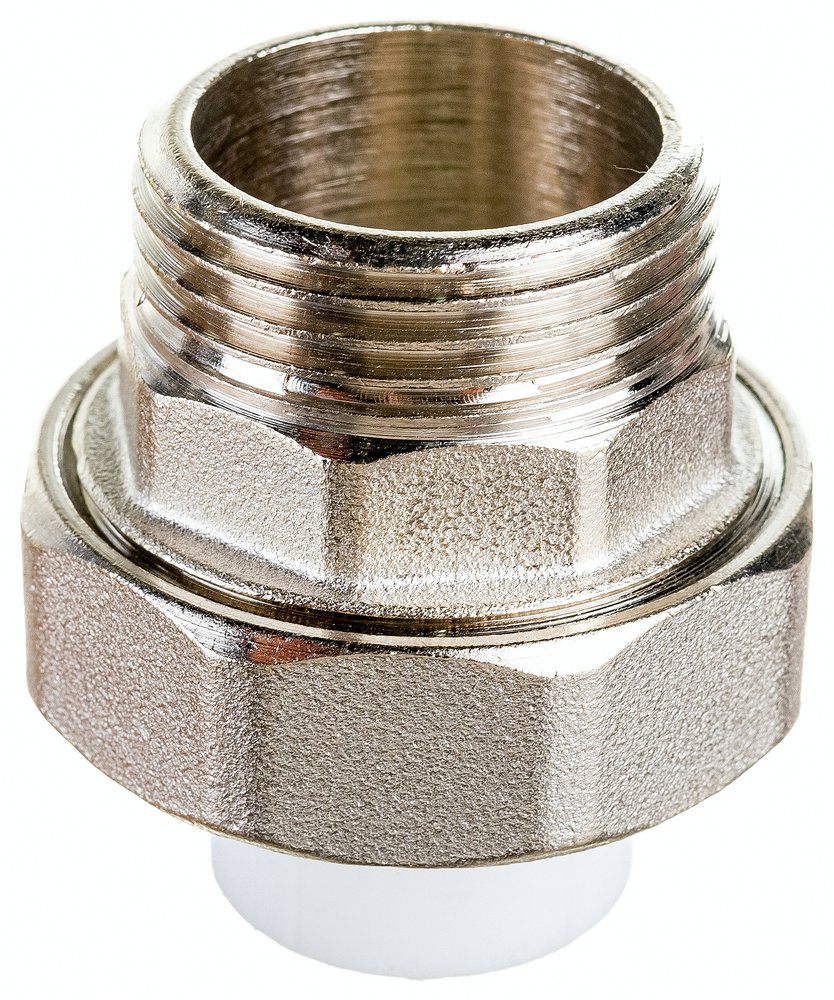 Комбинированная муфта VALFEX PP-R белая, разъем 20х1 дюйма НР 10156125 127-0222