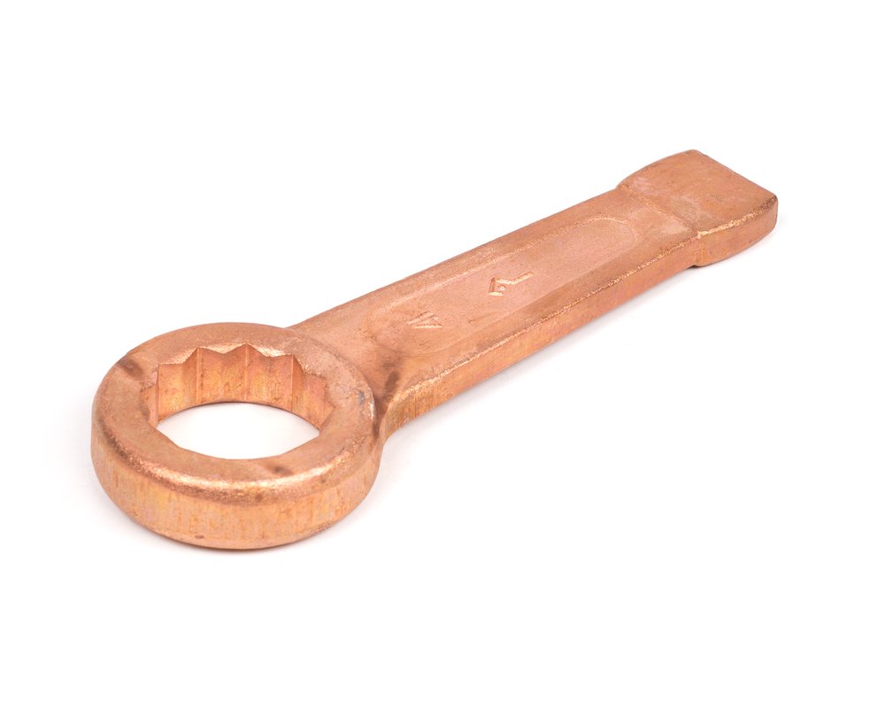 Двусторонний накидной ударный ключ SITOMO 41 омедненный 290434