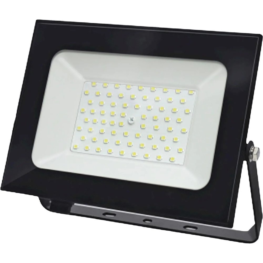 Прожектор светодиодный СДО-7 100Вт 230В 6500К IP65 черный IN HOME