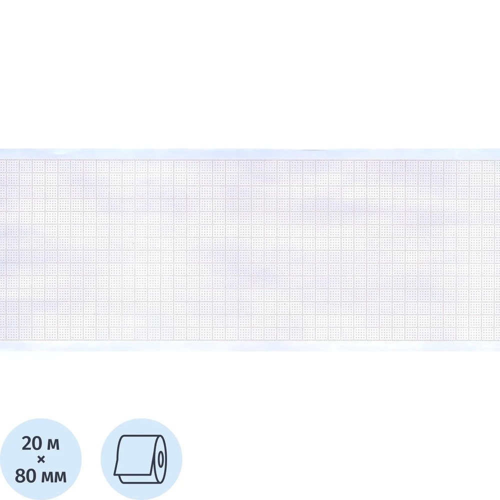 Лента тепл.регист.для ЭКГ 80х20х12(н.)HEART SCREEN/ЮКАРД К8020АК16, 3шт/уп