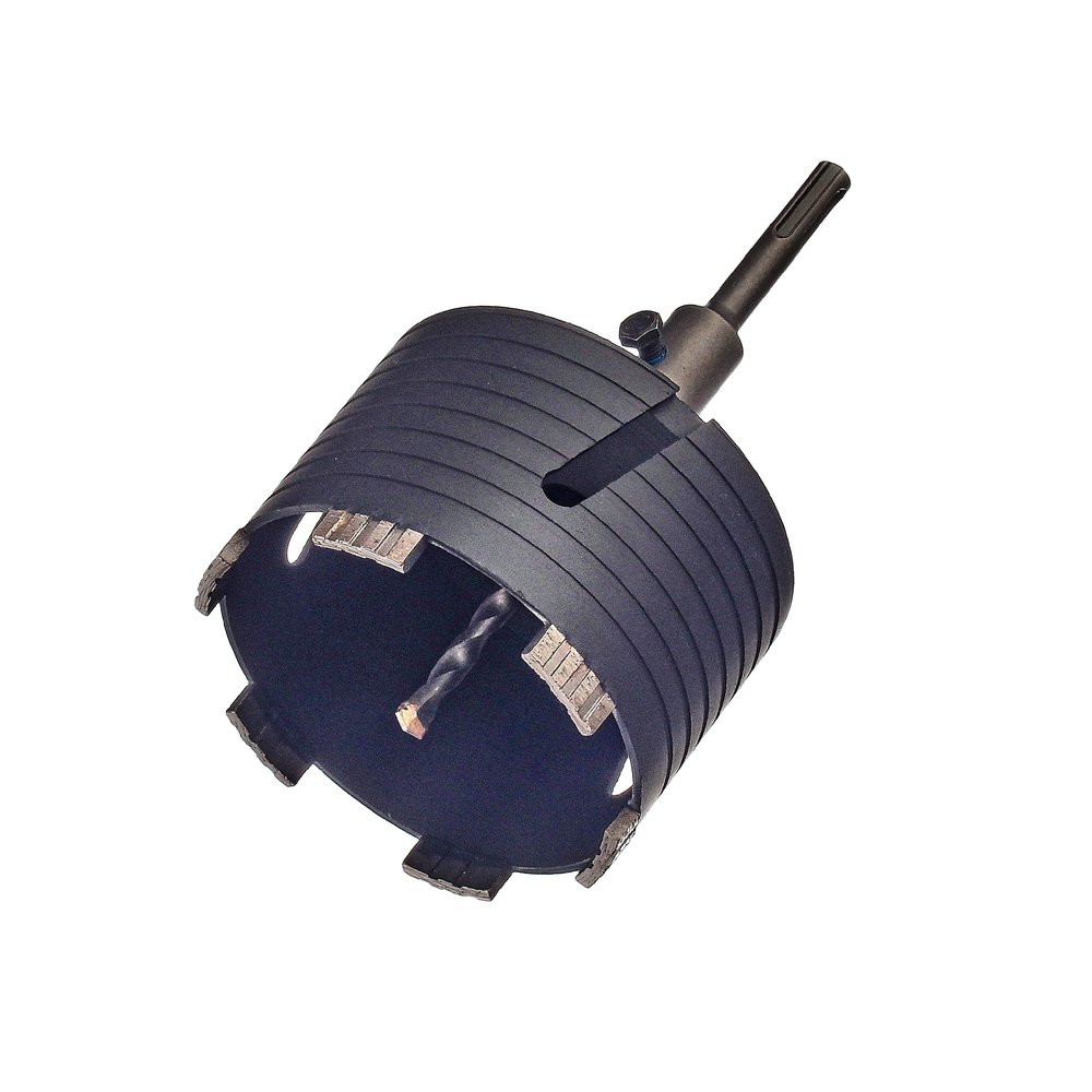Коронка алмазная по армированному бетону и кирпичу 110 мм, SDS+ TORGWIN T826932
