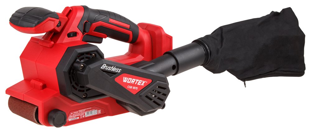 Ленточная аккумуляторная шлифмашина WORTEX CSB 1875 ALL1 SOLO 1325366