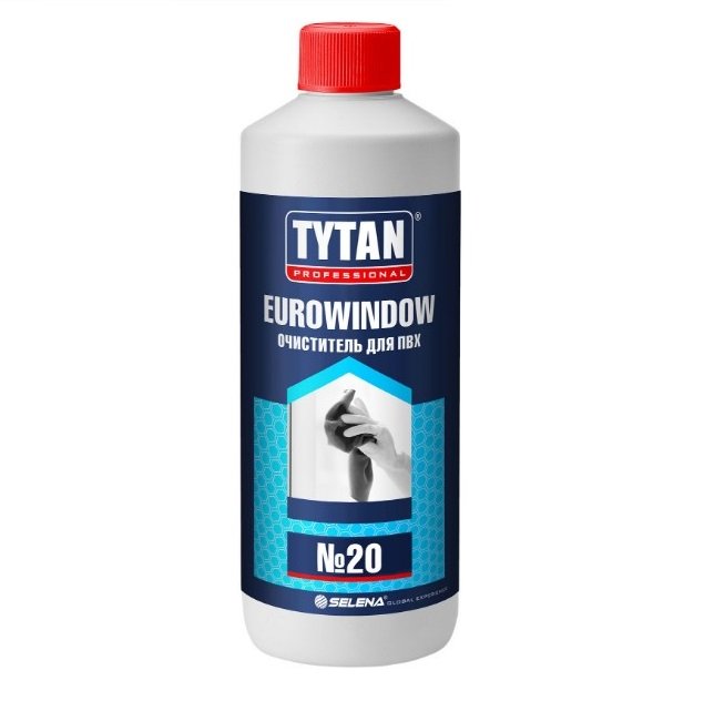 Очиститель для ПВХ Tytan PROFESSIONAL EUROWINDOW №20 950 мл 234905