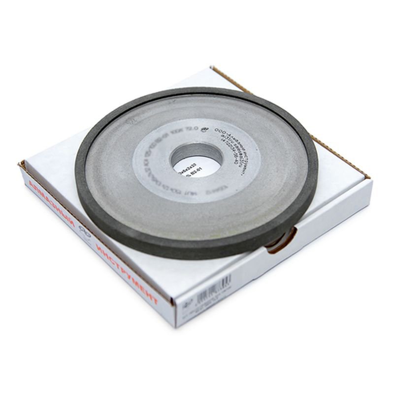 Круг заточной алмазный 14U1 125x10x6х4x2х32 мм, АС4 125/100 В2-01 100% Алмазный инструмент CT00210030