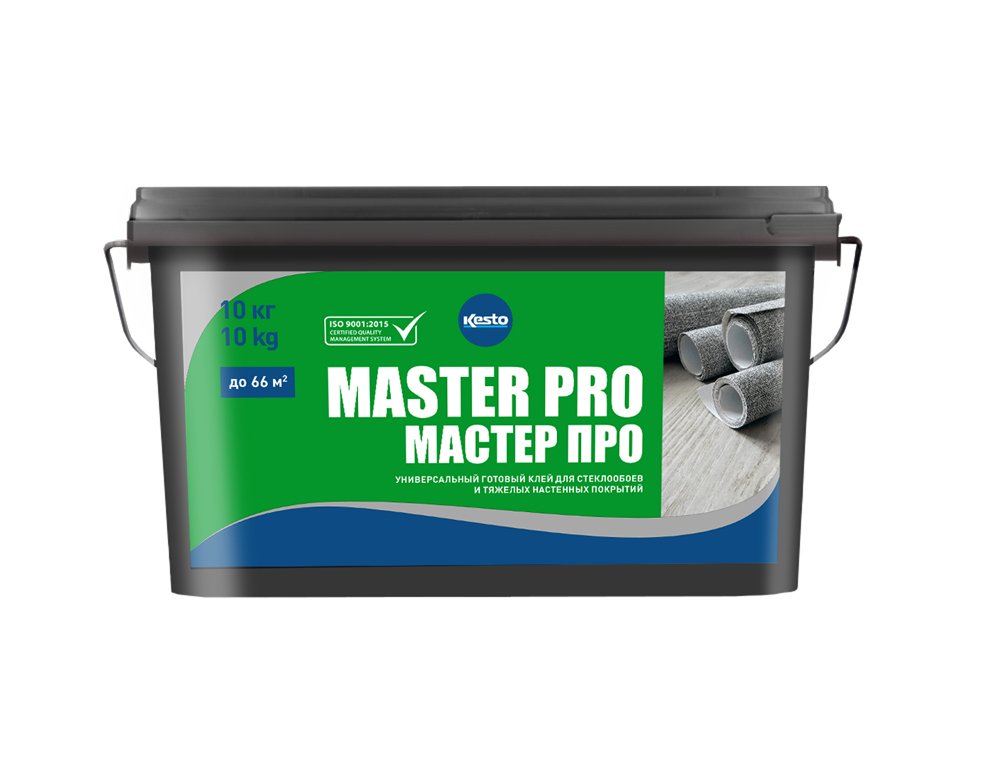 Готовый клей для стеклообоев Kesto Master pro, 10 кг 81841