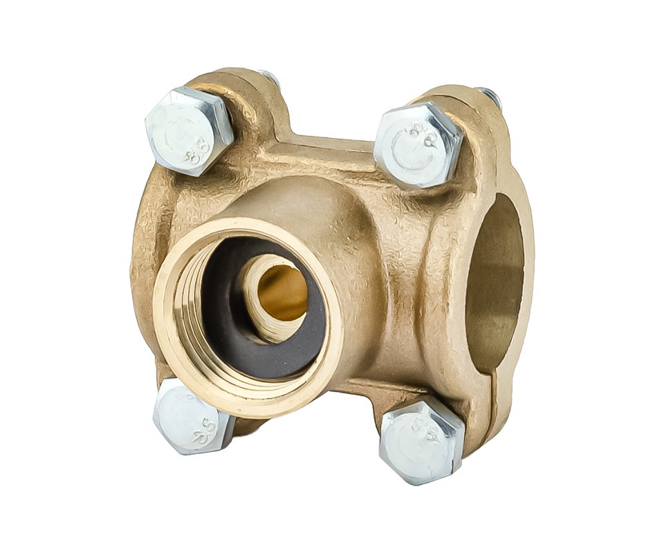 Водоотвод PROFACTOR хомут-врезка 1/2 х 1/2в PF TF 215