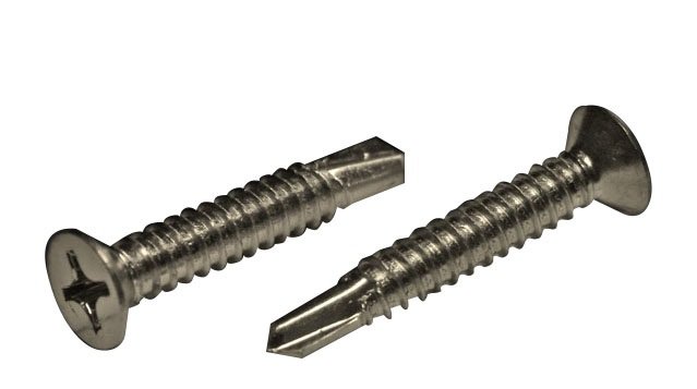 Саморез ЦКИ DIN 7504-O, JP82, 4.8х45 сверлоконечный, Ц, Ph2, уп. 500 шт. 64901