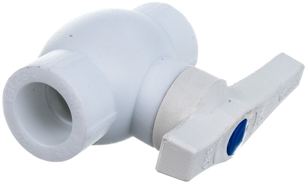 Шаровый кран VALFEX PP-R белый, 20 мм 10144020 007-7663