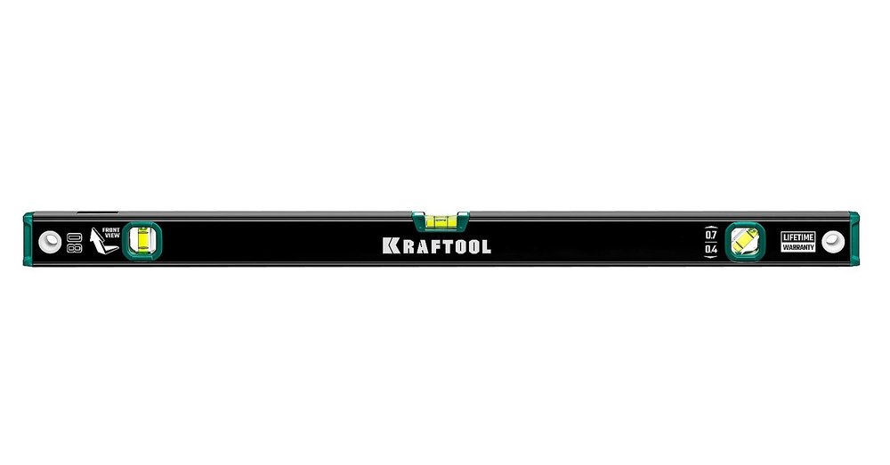 Уровень KRAFTOOL с зеркальным глазком, 800 мм 34781-80