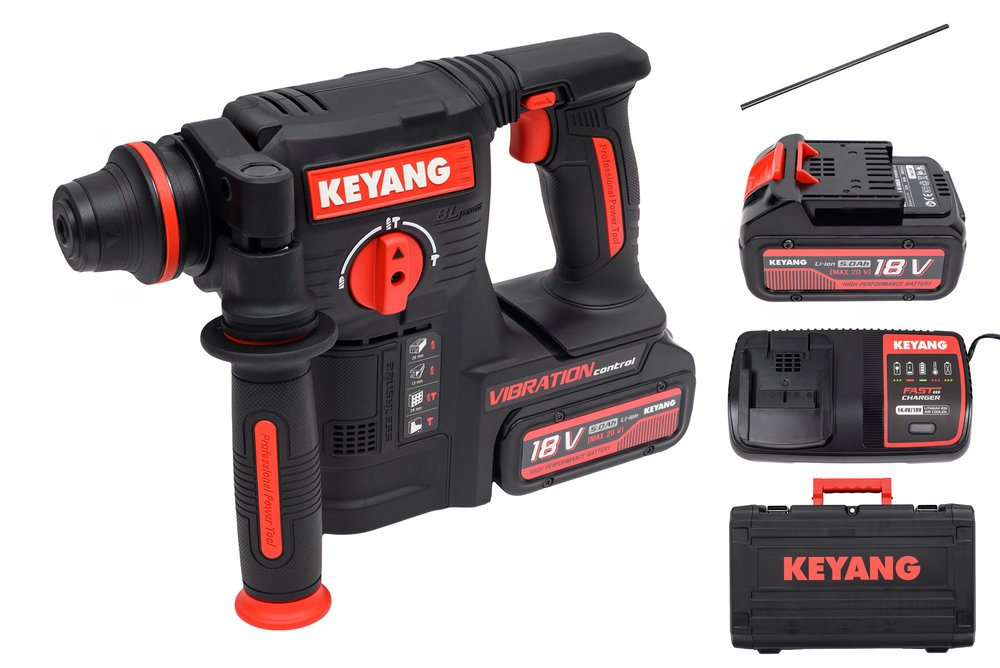 Аккумуляторный перфоратор KEYANG HD20BLH-24T