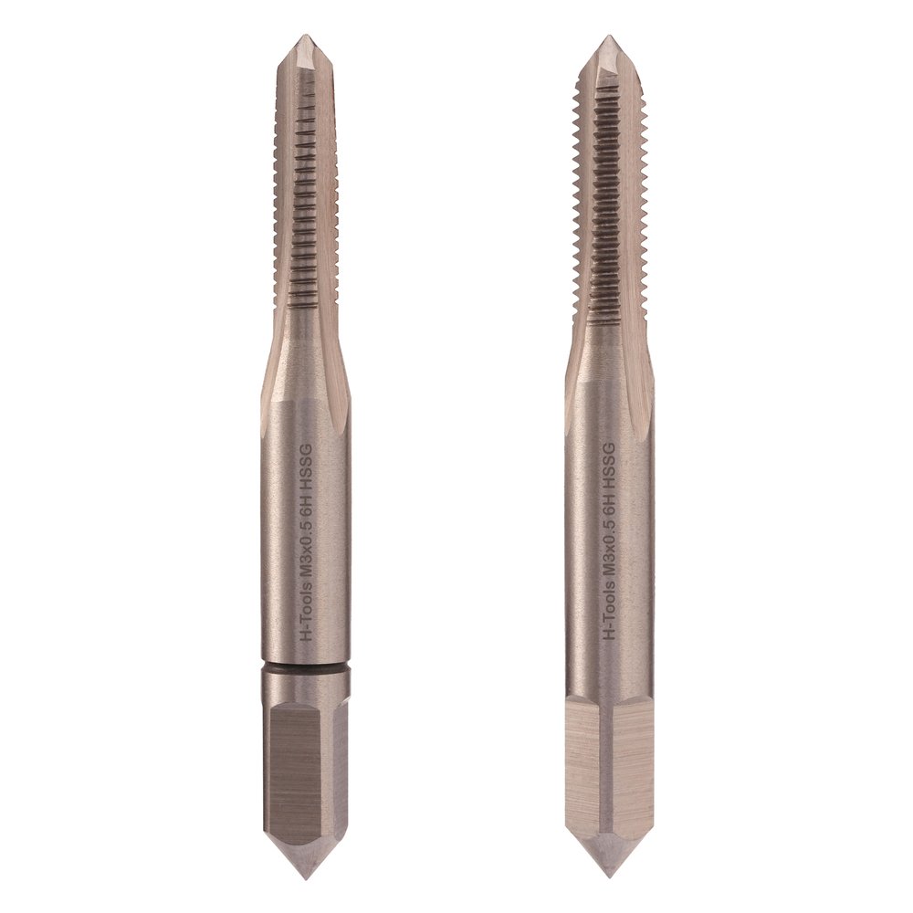Набор метчиков из 2-х шт. H-Tools М3 шаг 0.5мм DIN352 HSS-G 230030TXHT-2