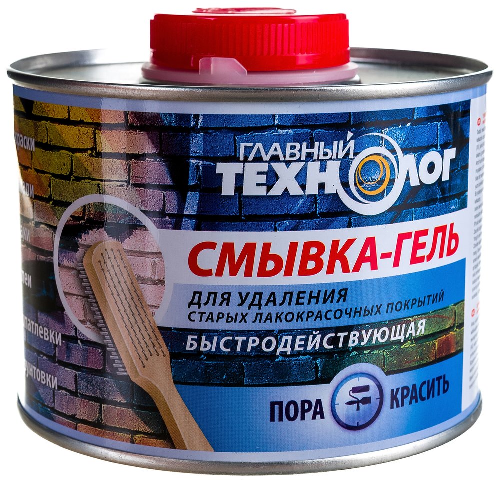 Смывка-гель для лакокрасочных покрытий НОВБЫТХИМ 0.6 кг 1345