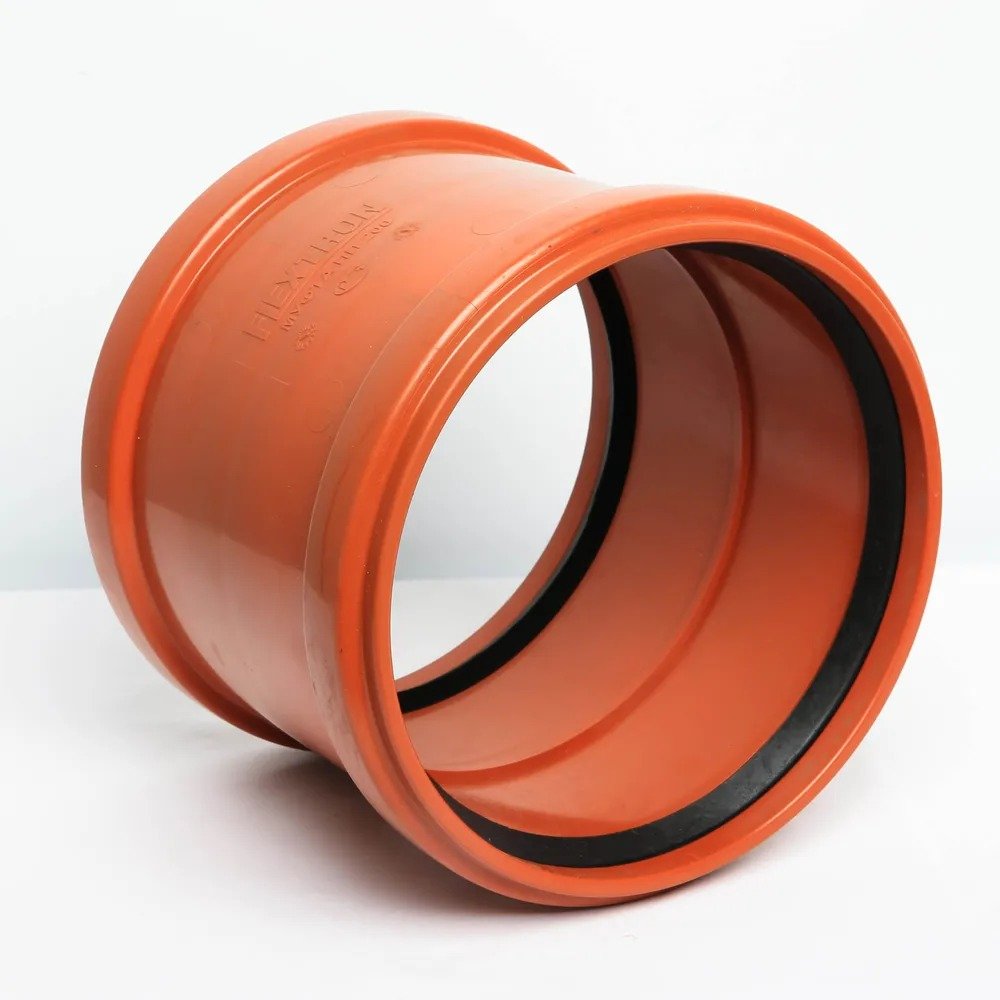 Двухраструбная муфта для наружной канализации Flextron d 200 мм 148094
