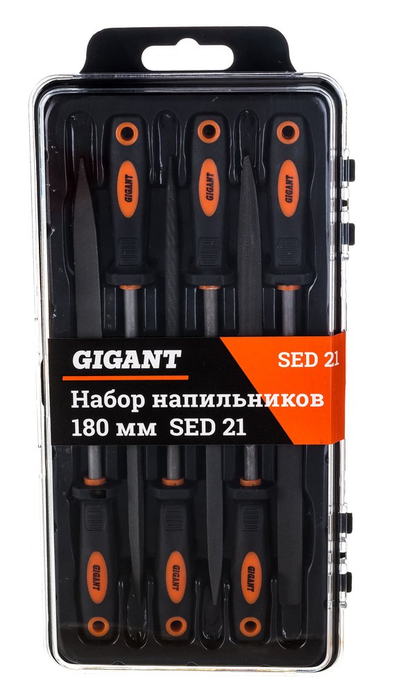 Набор напильников Gigant 180 мм SED 21