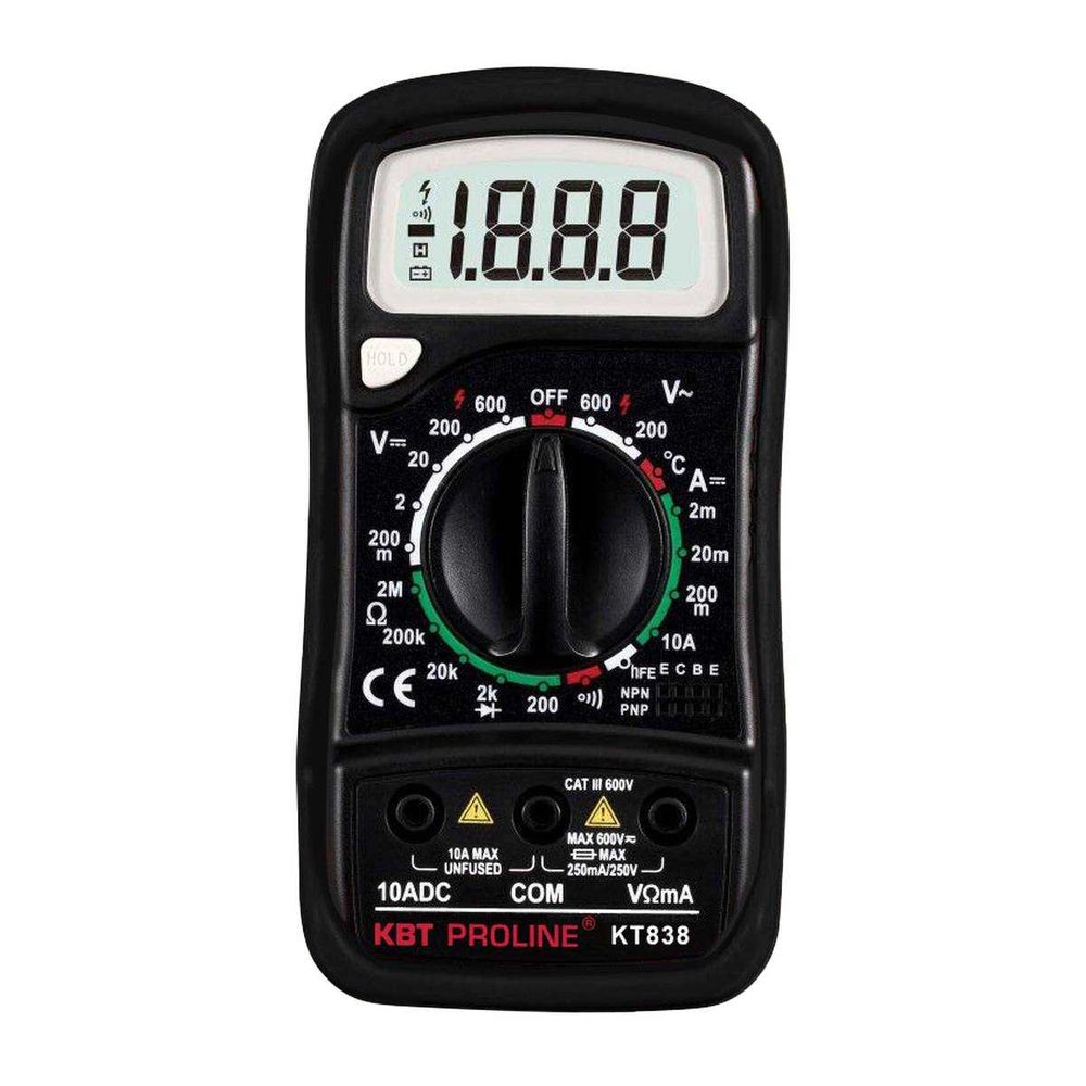 Цифровой мультиметр КВТ KT 838 PROLINE 79128