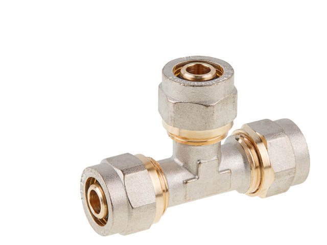 Тройник AV Engineering 16х2.0 с внутренней резьбой AVE309006