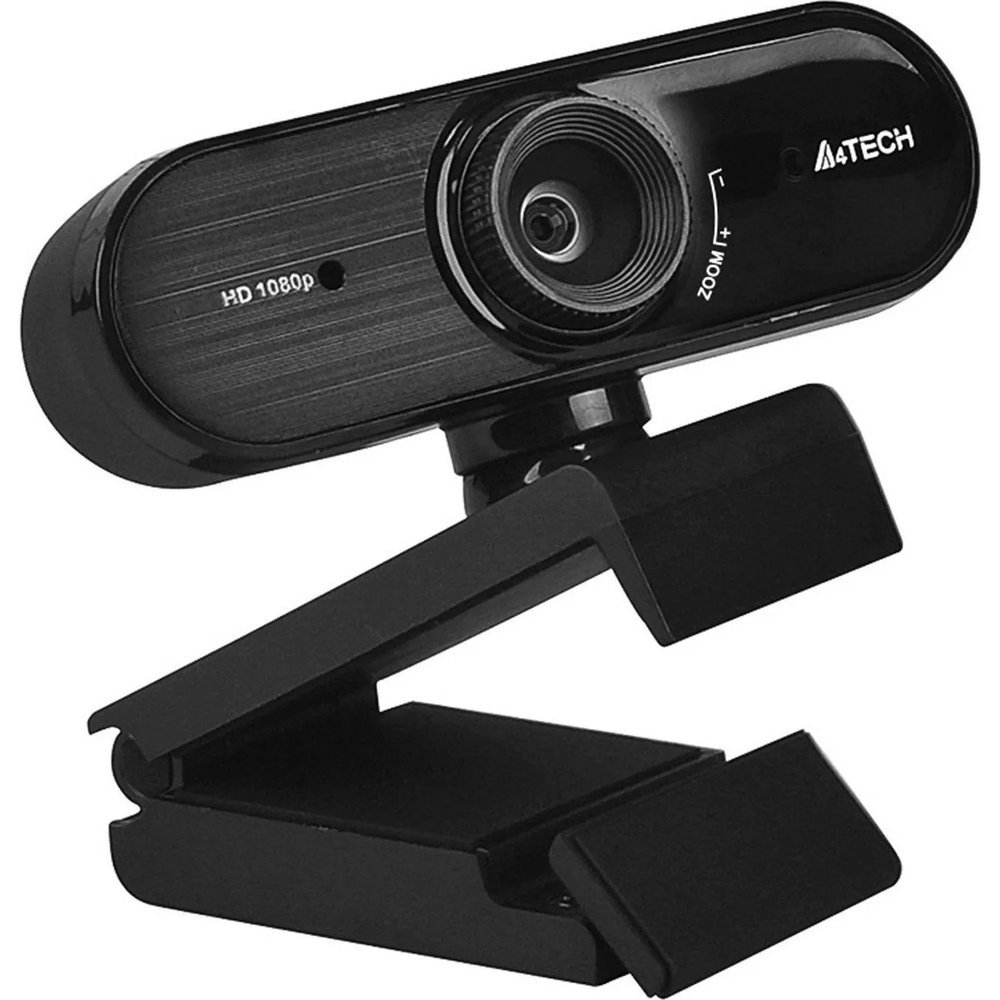 Веб-камера A4Tech (PK-935HL) черный 2Mpix (1920x1080) USB2.0 с микрофоном