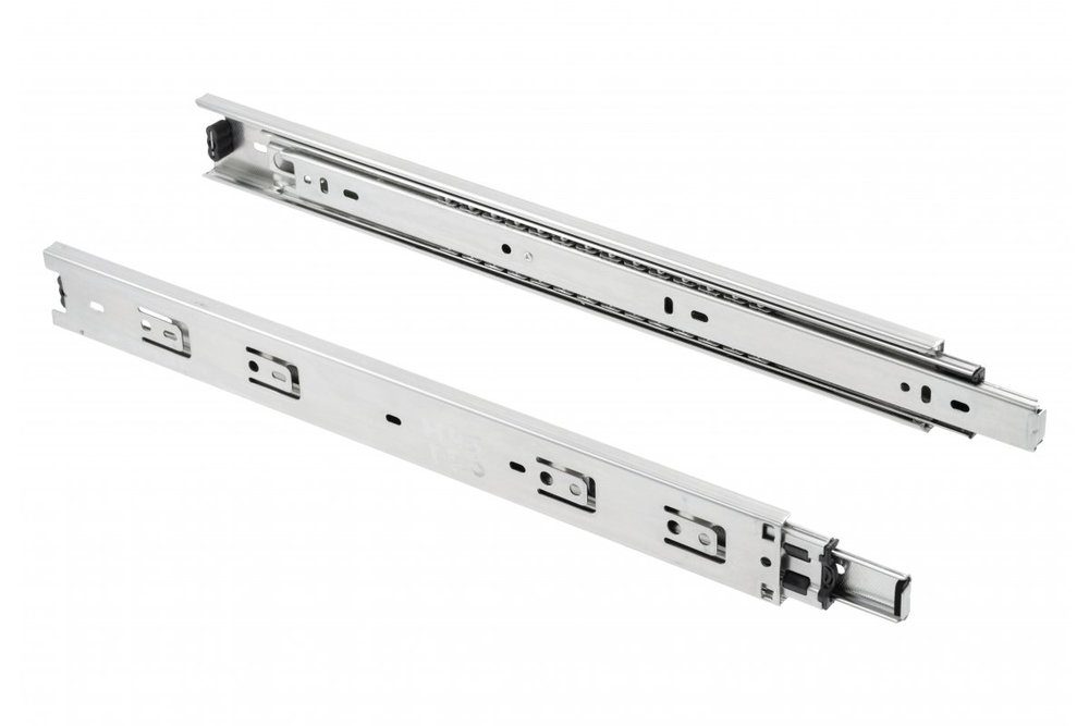 Шариковые направляющие полного выдвижения GTV 45х400 мм, 50 кг PK-PRO-H45-400