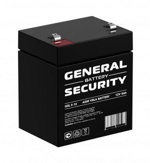 Аккумулятор для ИБП General Security GSL5-12 12В, 5 Ач УТ-00000528