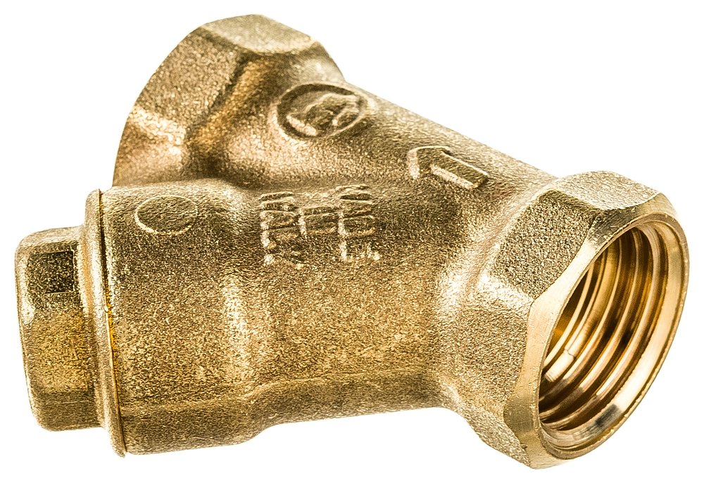 Сетчатый фильтр Giacomini R74A, 1/2, В, PN, бар-16, латунь R74AY103