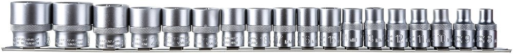 Набор головок шестигранных Дело Техники 1/2', 18шт. 620118