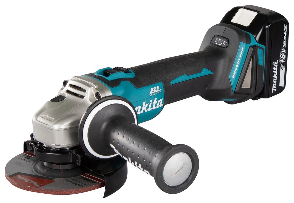 Шлифовальная угловая аккумуляторная машина Makita LXT 18В DGA504RT