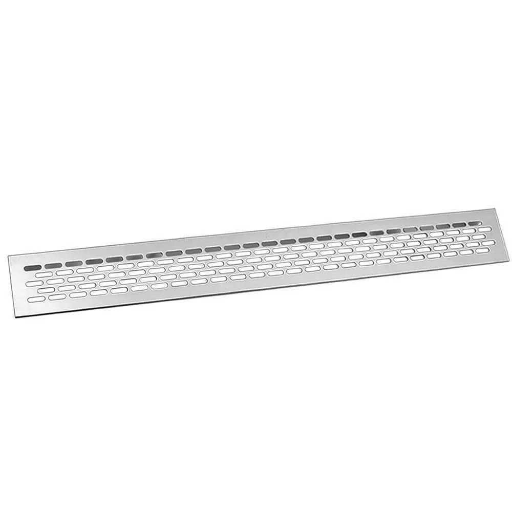 Решетка вентиляционная 480x60 мм, алюминий GTV KK-W60800-M0