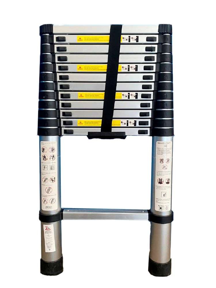 Телескопическая лестница SevenBerg QH-13 3,8 м.