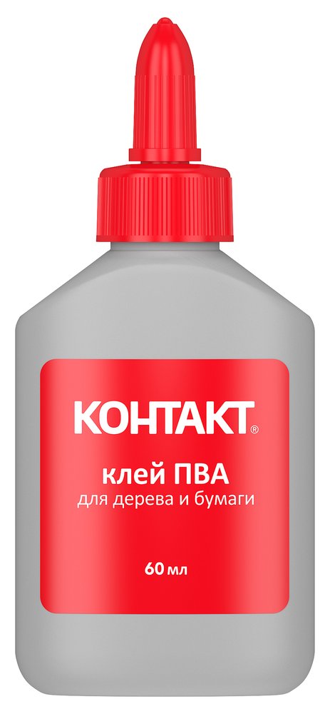 Клей ПВА Контакт 60 мл 12055