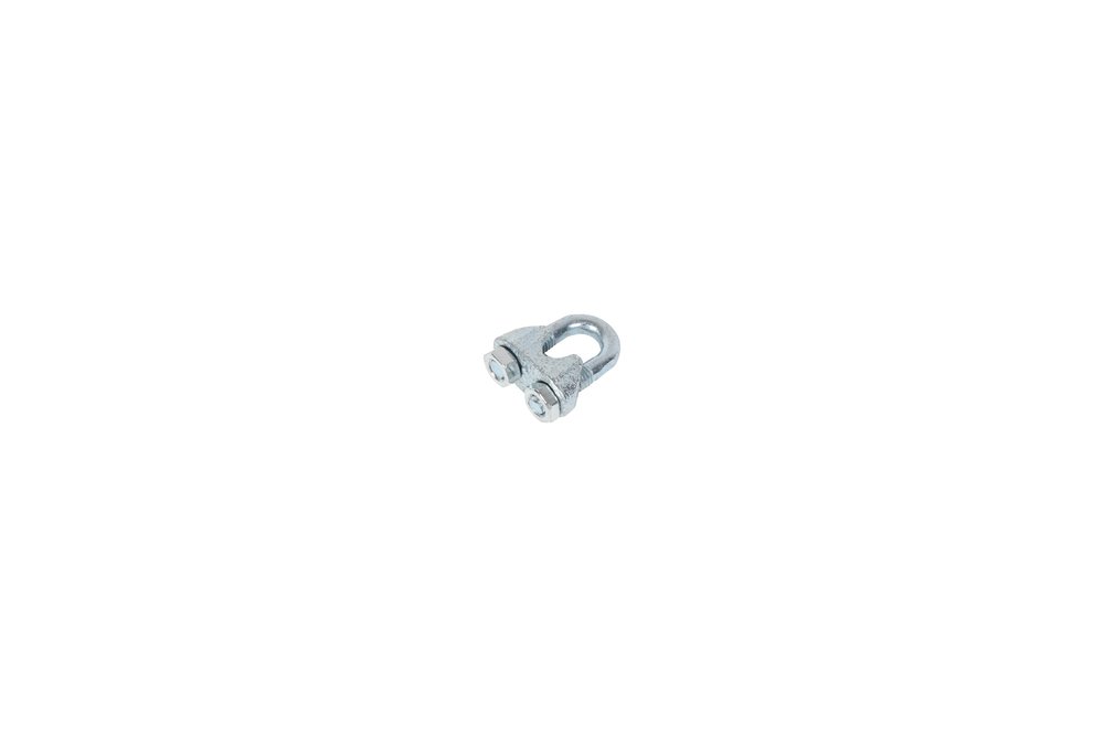 Зажим для стальных канатов STEELREX DIN 741, цинк, 6 мм, упаковка 2 шт. 0519006000W100000210